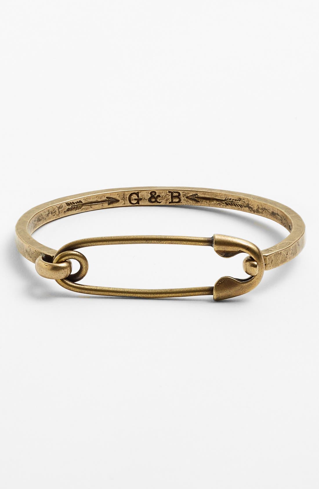 Giles & Brother Safety Pin Cuff Bracelet Nordstrom