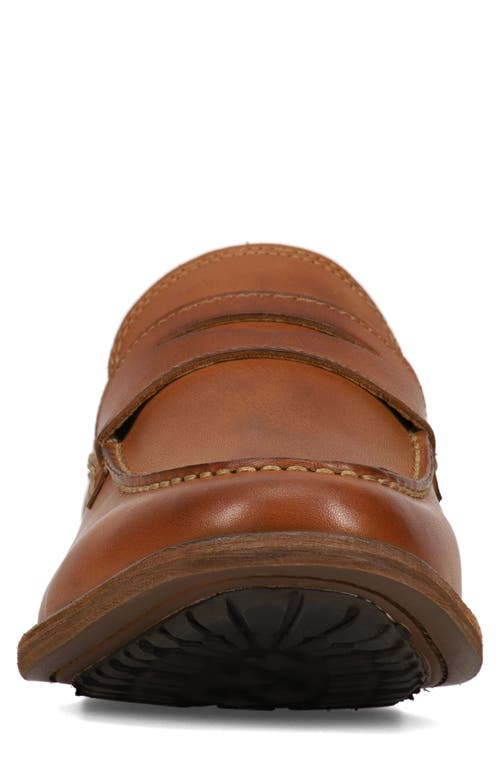 Frye Tyler Flex Penny Loafer In Caramel