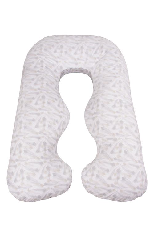 Leachco Back 'N Belly Chic Contoured Pregnancy Support Pillow in Drift at Nordstrom
