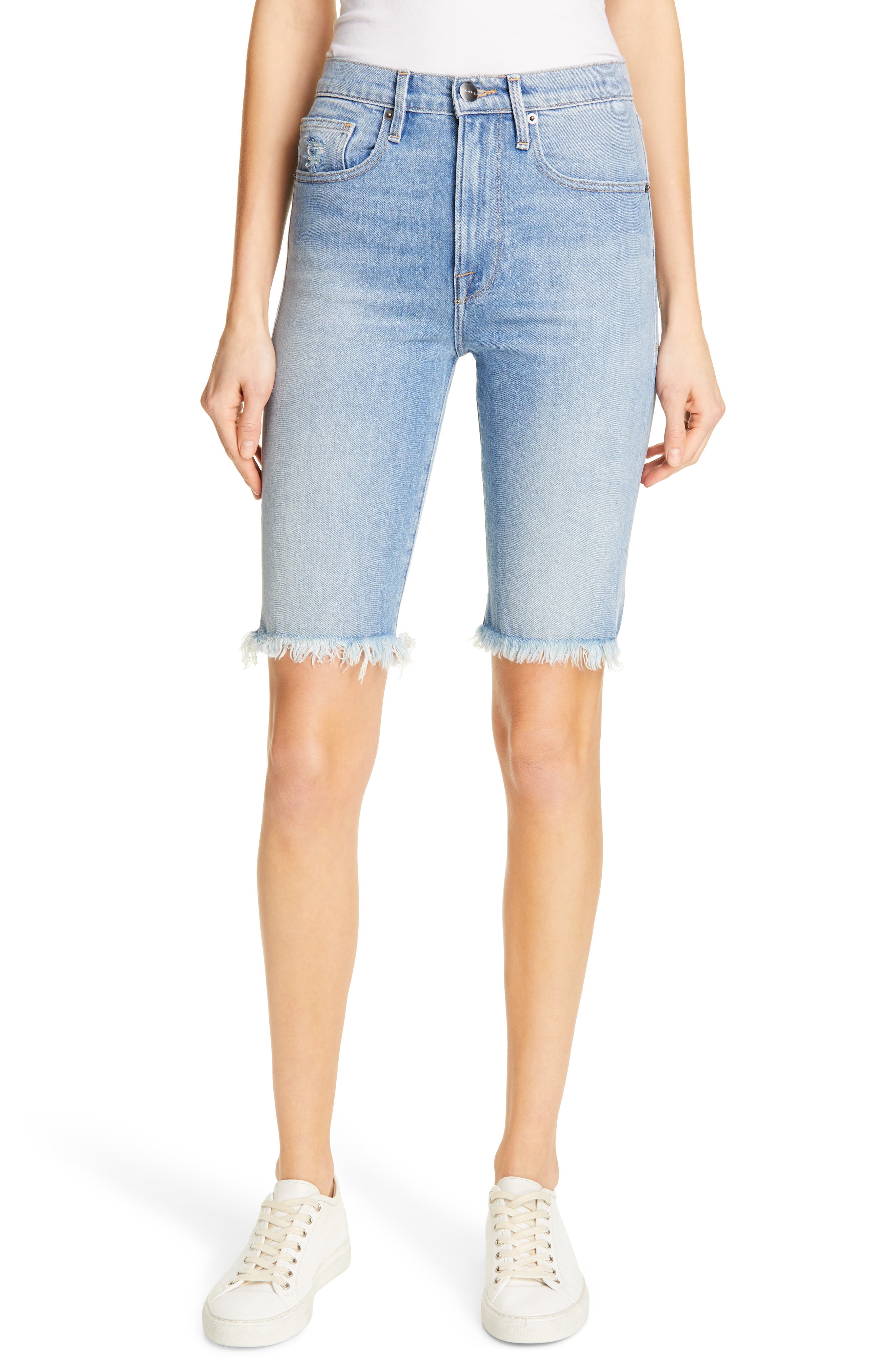 high waisted bermuda shorts