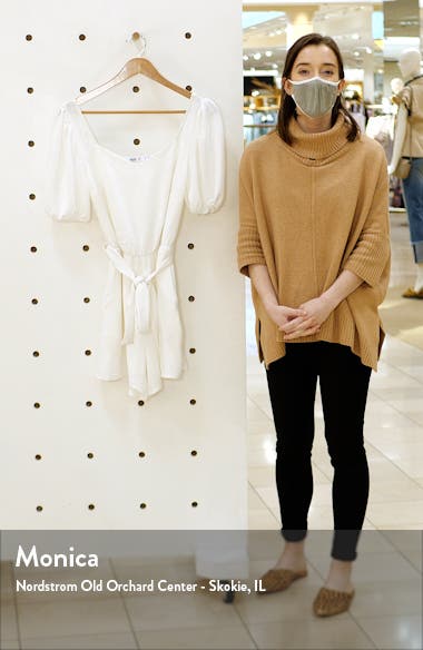 Fraiche by J Tie Waist Romper 