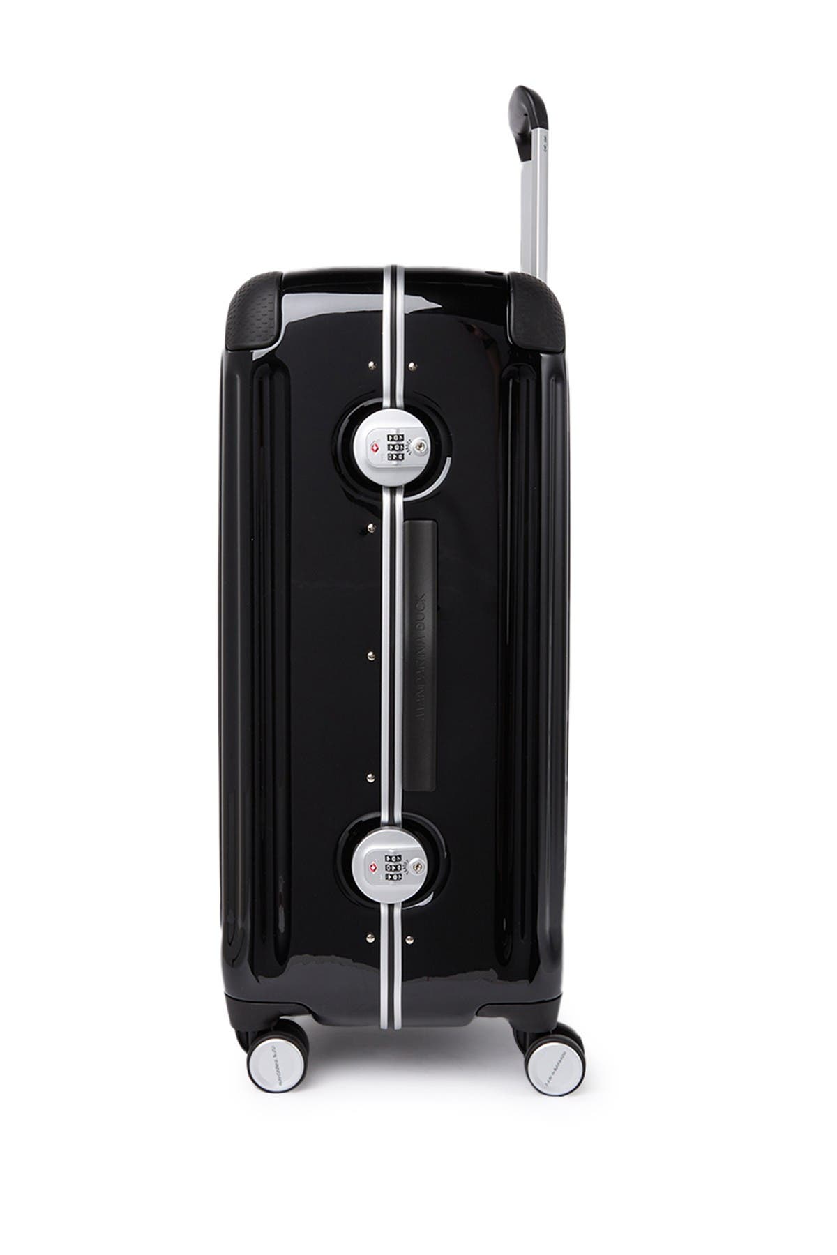 Mandarina Duck C-frame Medium Trolley Hardshell Luggage In Black