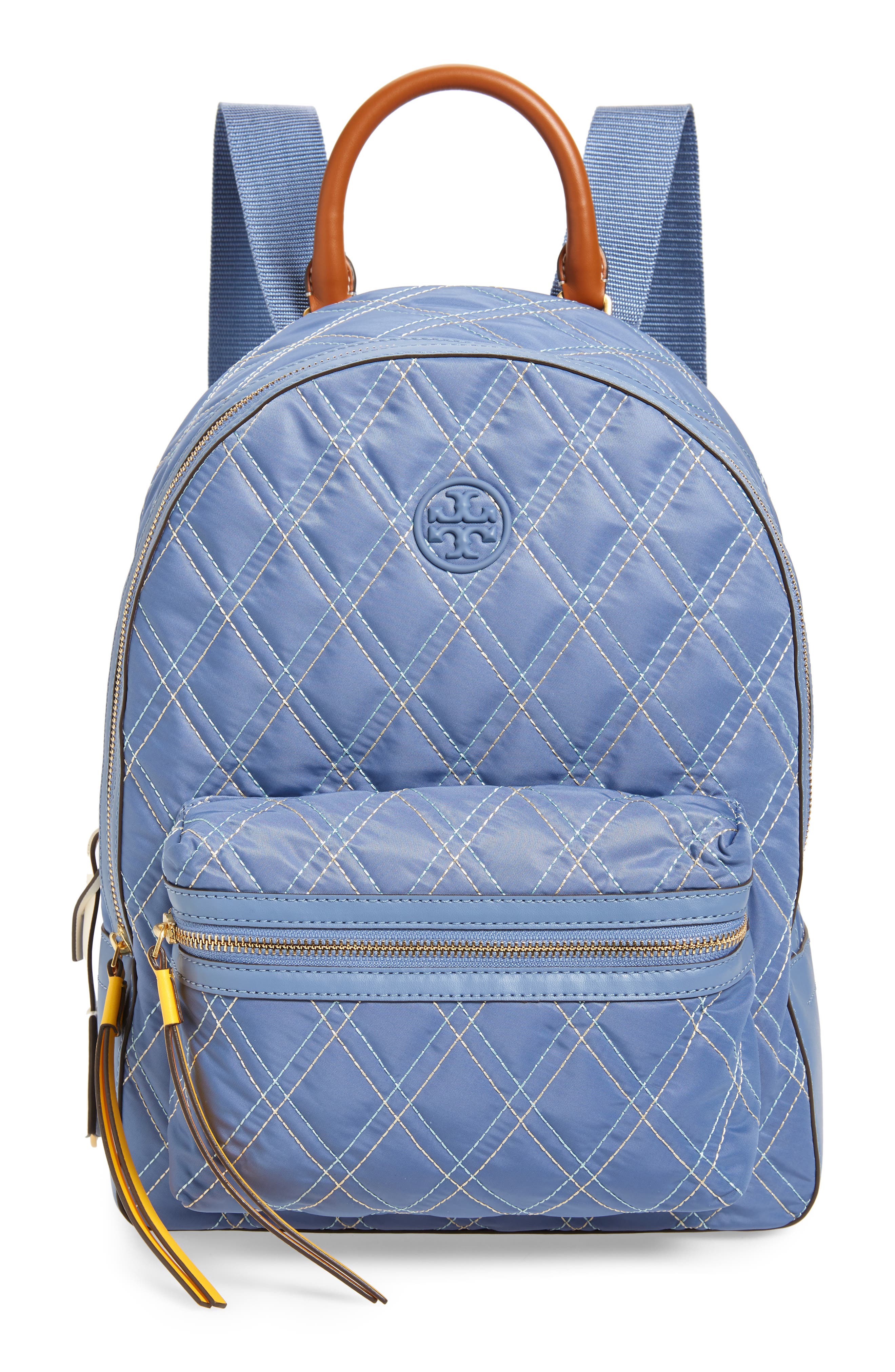 tory burch quilted backpack