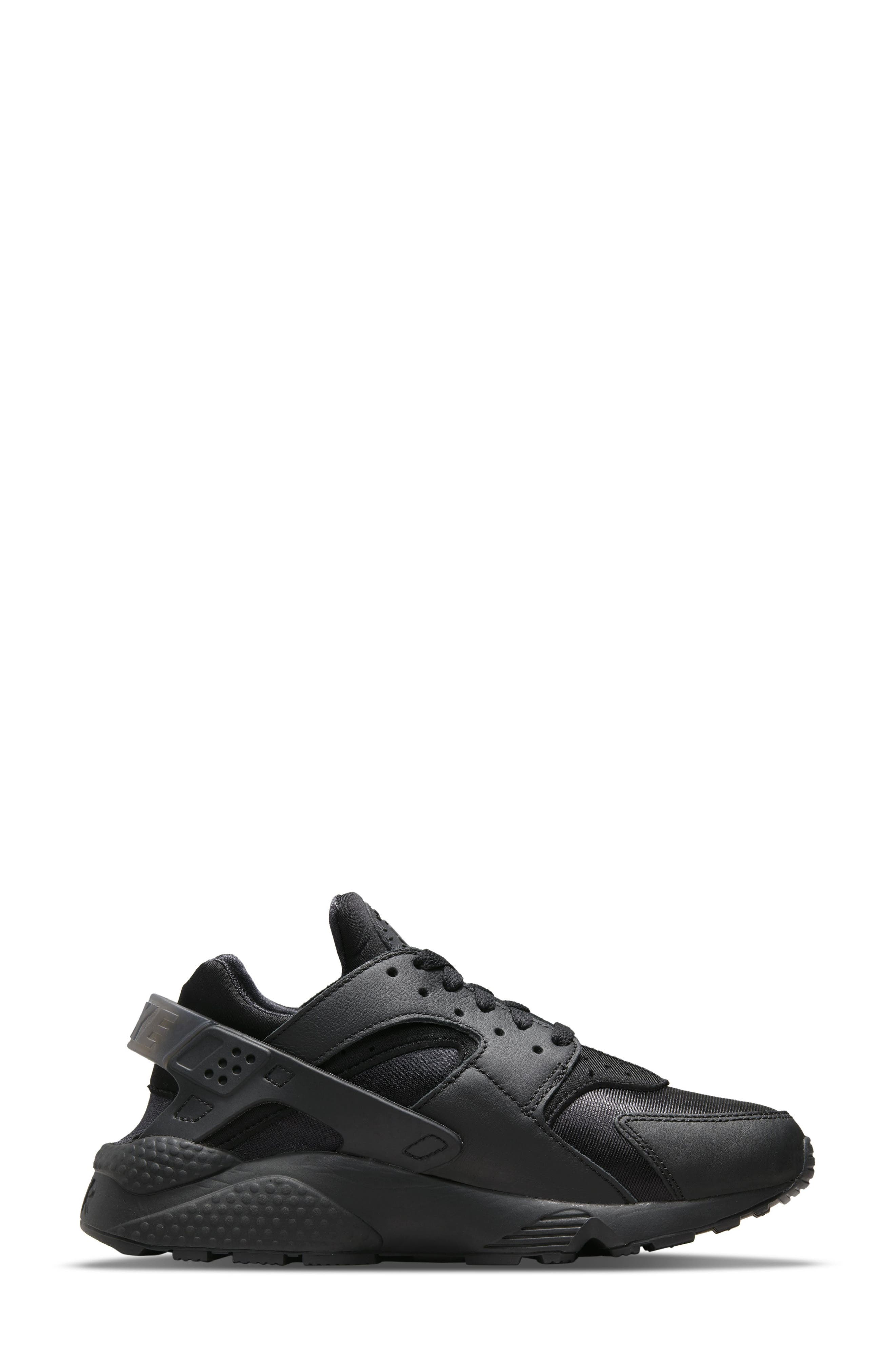 womens black huarache shoes