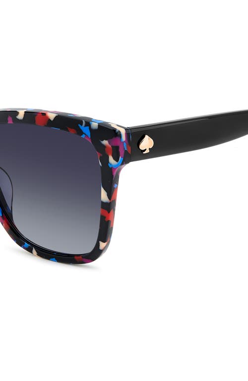 KATE SPADE KATE SPADE NEW YORK KIYA 56MM GRADIENT SQUARE SUNGLASSES