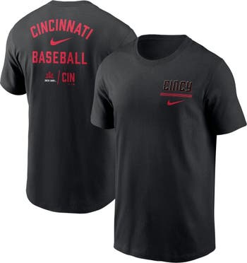 Nike Men's Black Cincinnati Reds 2023 City Connect Double T-shirt - Macy's