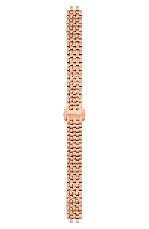 Shop Tissot Lovely Bracelet Watch, 19.5mm In Rose Gold/silver