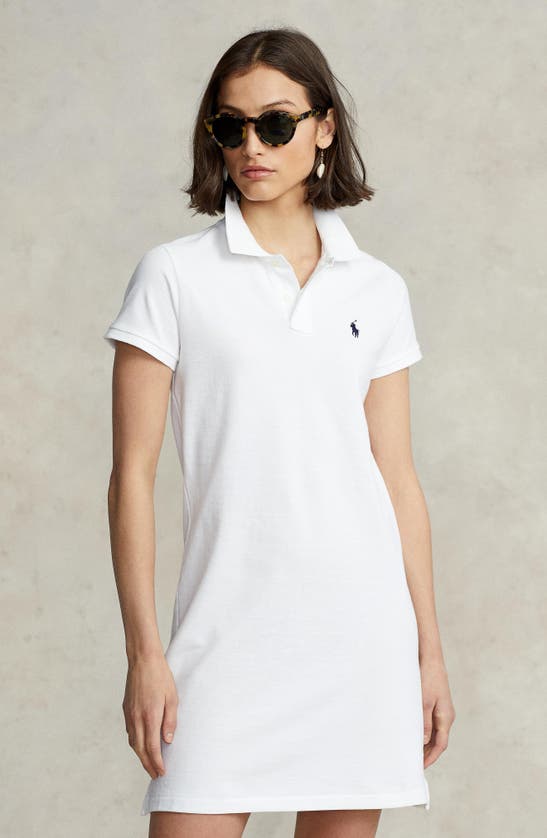 Shop Polo Ralph Lauren Polo Dress In White