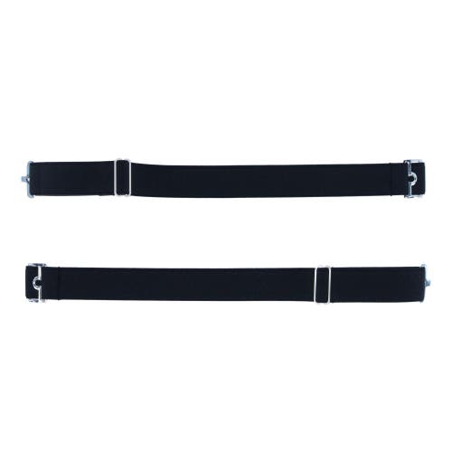 Shop Trafalgar Sutton Elastic Adjustable Armband Shirt Garter Sleeve Holders In Black