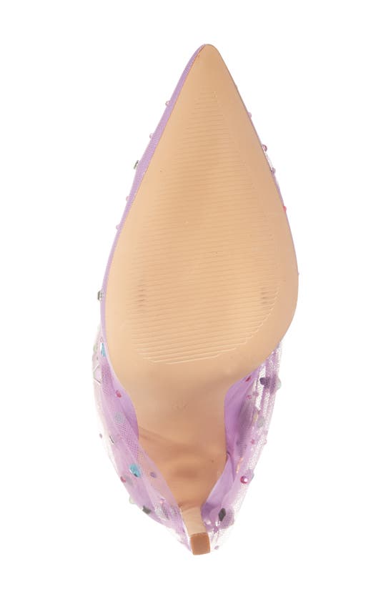 Azalea Wang Liora Stiletto Bootie In Purple