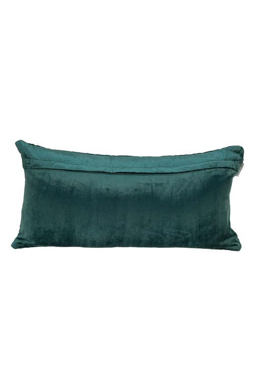 Parkland Collection Sora Quilted Throw Pillow In Teal