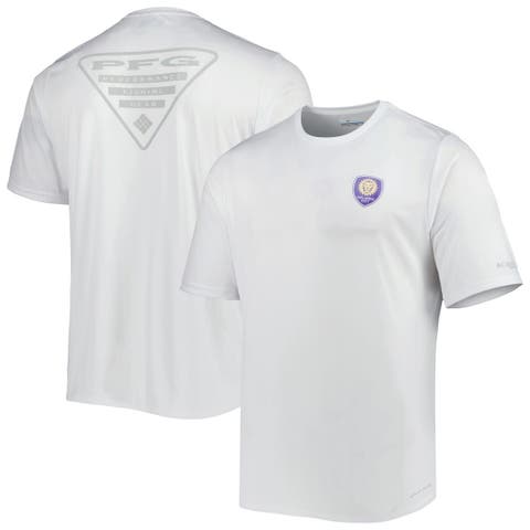 Men's Columbia White Orlando City Sc Terminal Tackle Omni-shade T-shirt