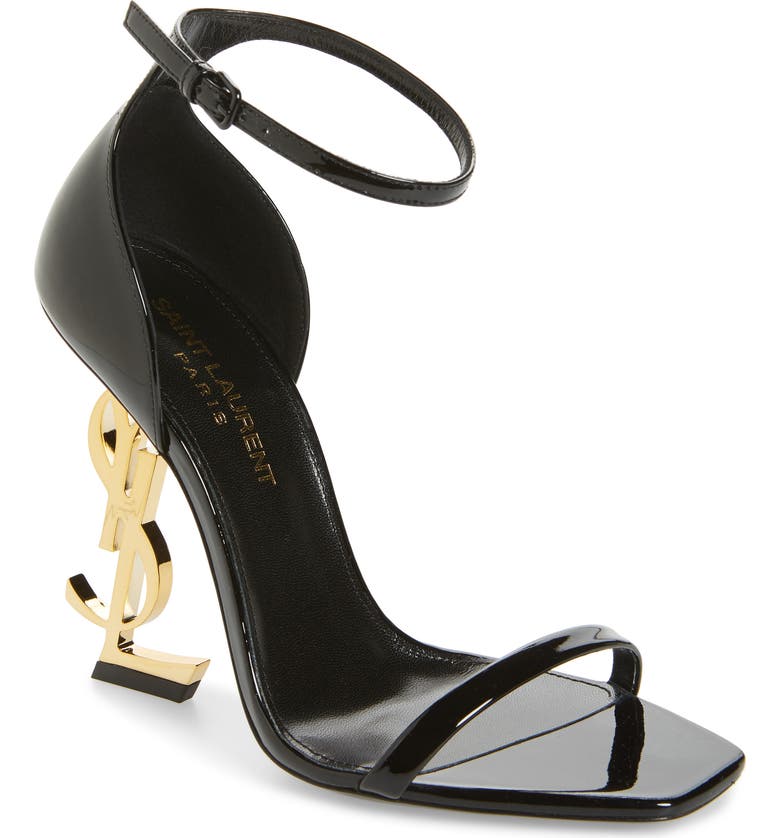 Saint Laurent Opyum YSL Ankle Strap Sandal (Women) | Nordstrom