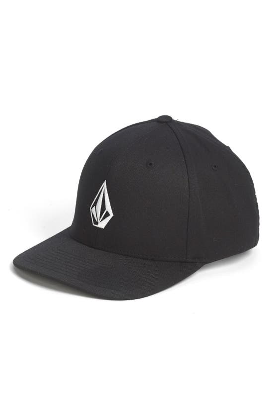 Shop Volcom 'stone' Flexfit Cap In Black