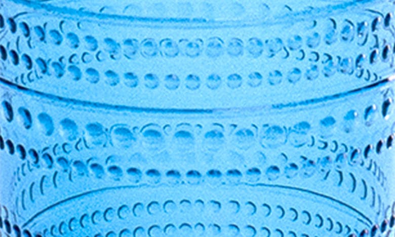 Tarhong Beaded Jumbo Cobalt Glasses, Set Of 6 In Blue