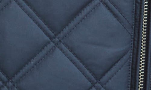 Brooks Brothers Big & Tall Paddock Diamond Quilted Vest In Navy Blazer