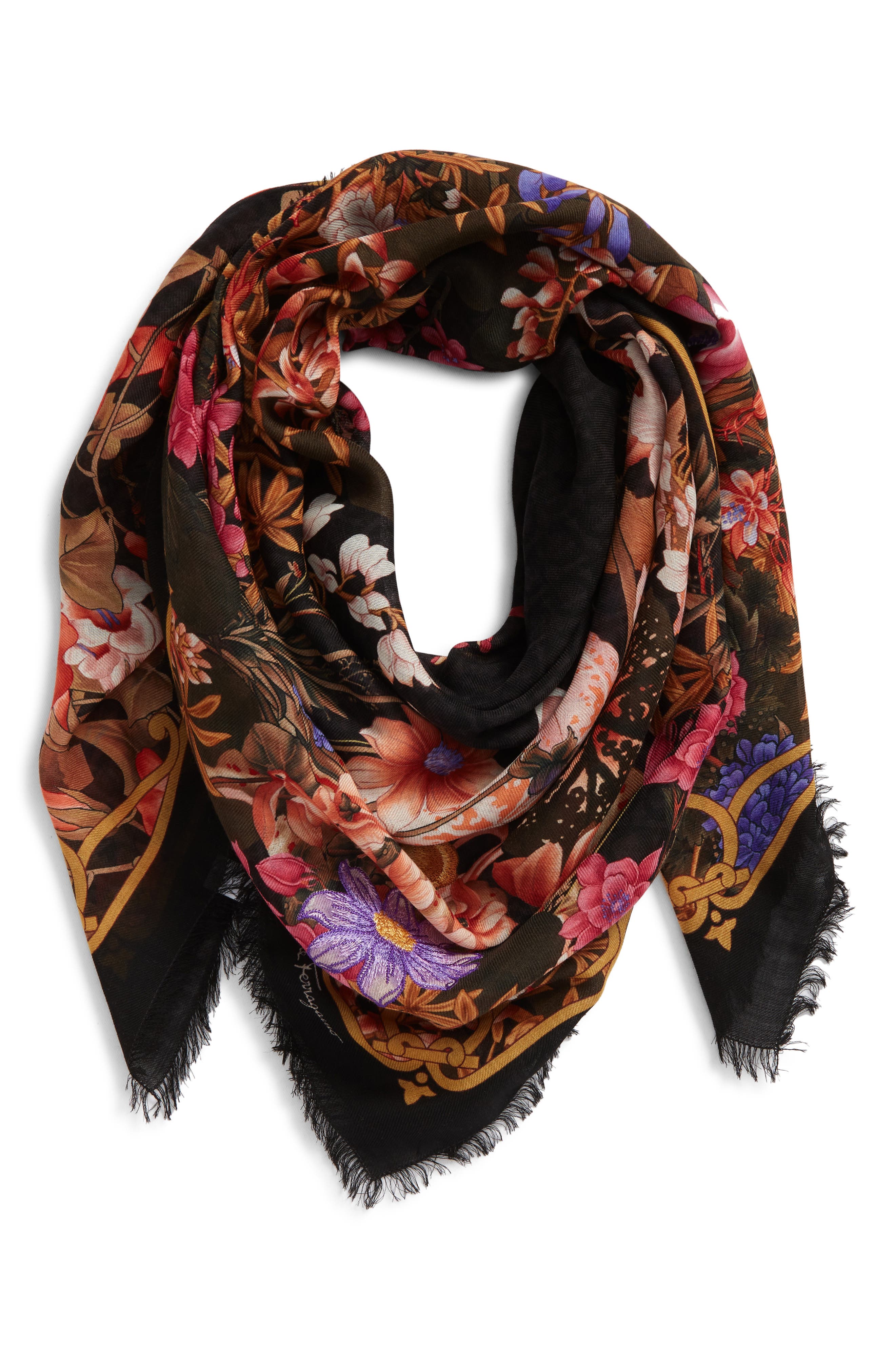 ferragamo cashmere scarf