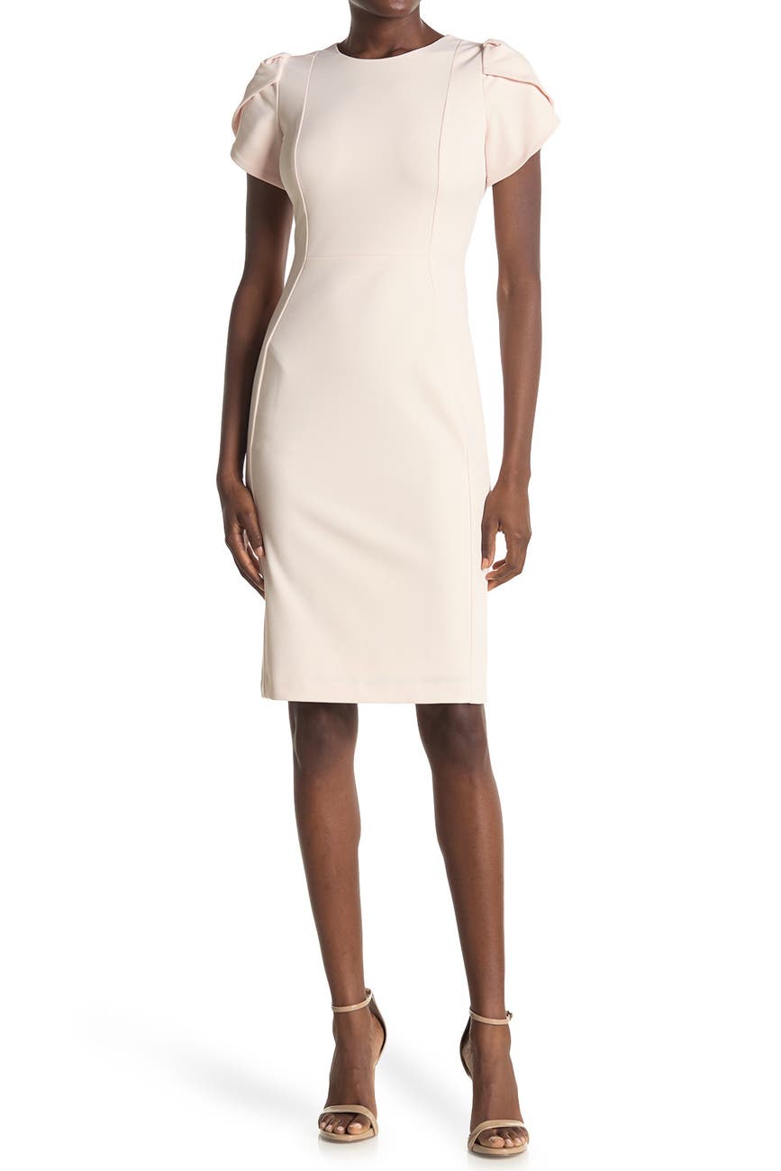 Calvin Klein | Tulip Sleeve Sheath Dress | Nordstrom Rack