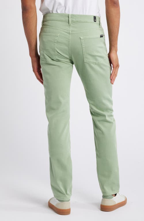 Shop 7 For All Mankind Slimmy Slim Fit Jeans In Celadon