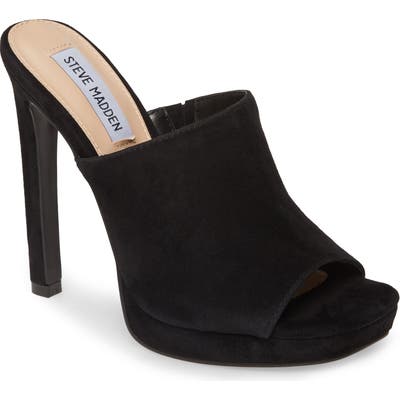 Steve Madden Lure Platform Sandal, Black