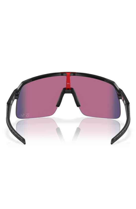 Oakley Sutro Lite 139mm Prizm™ Semirimless Wrap Shield Sunglasses In Dark Grey