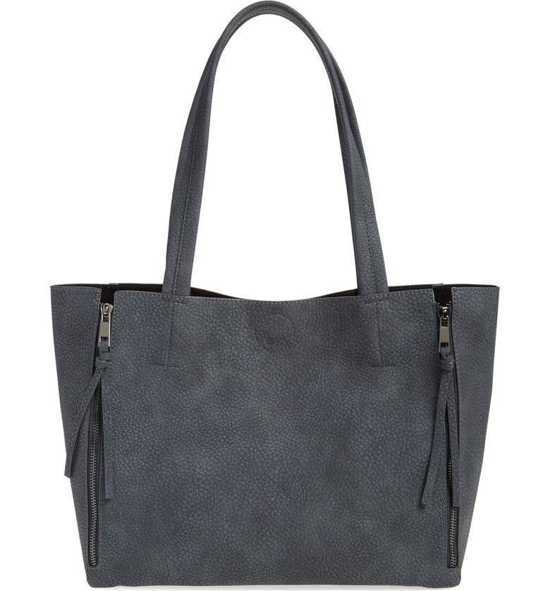 BP. Zip Detail Faux Leather Tote | Nordstrom