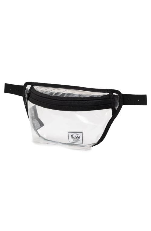 Shop Herschel Supply Co . Classic Clear Belt Bag In Black