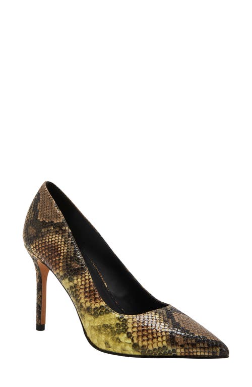 Shop Katy Perry The Revival Pointed Toe Pump In Sea Kelp Multi