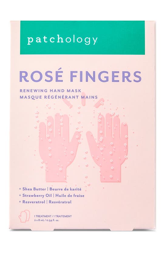 Patchology Rosé Fingers Renewing Hand Mask