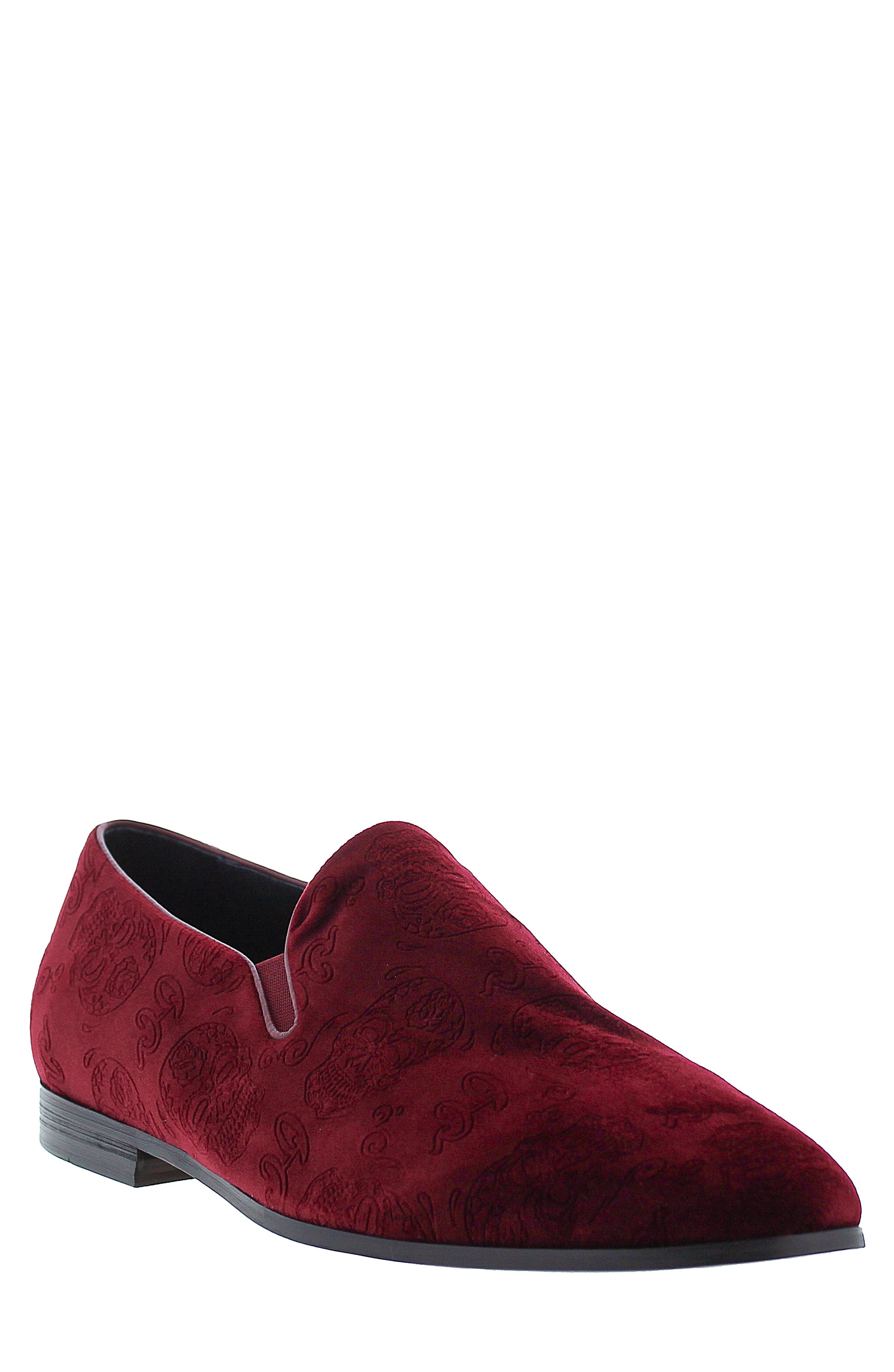 red loafer dress shoes