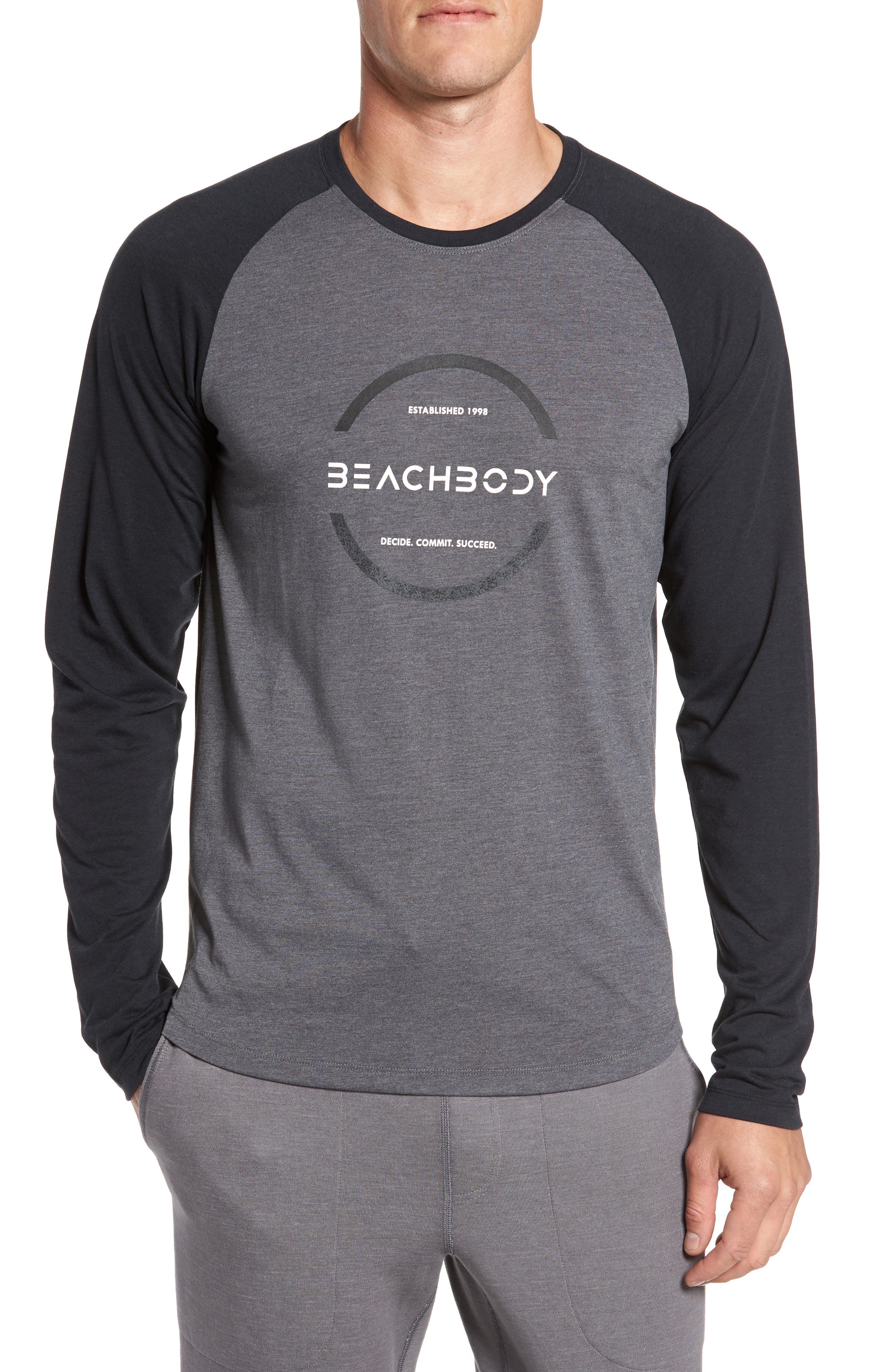 Beachbody Mens Go-to Infinity Long Sleeve Tee 