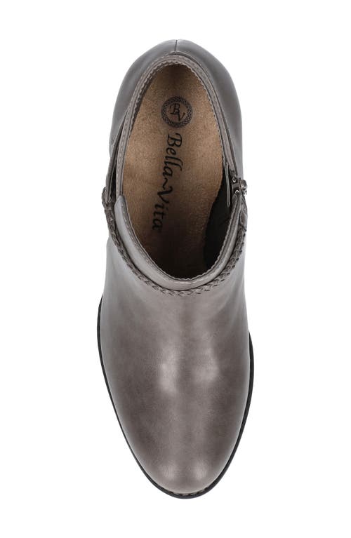 Shop Bella Vita Audrina Bootie In Grey