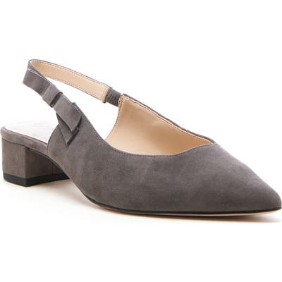Sole Society Maelie Bow Slingback Pump, Grey