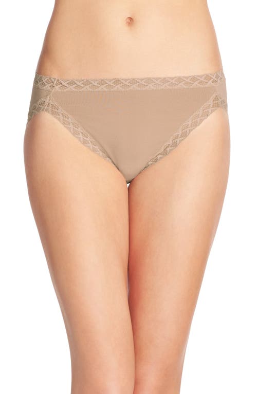 Bliss Cotton French Cut Briefs in Cafe