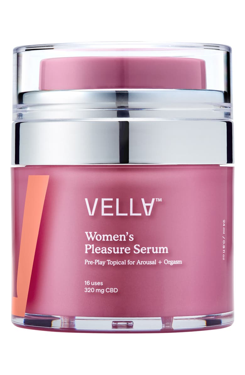 VELLA Women's Pleasure Serum with CBD, Main, color, NO COLOR