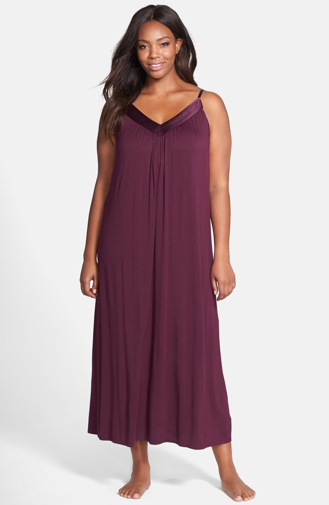 Midnight by Carole Hochman 'Looking for Love' Nightgown (Plus Size