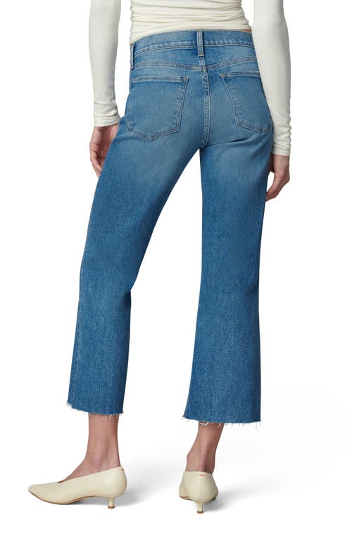 Joe's The Callie Raw Hem Crop Bootcut Jeans In Carpe Diem
