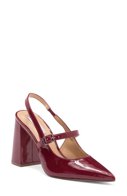 STEVE MADDEN STEVE MADDEN MAEGAN POINTED TOE SLINGBACK PUMP 