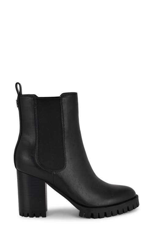 Shop Nine West Kort Platform Chelsea Boot In Black