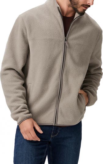 High-Pile Full-Zip Fleece Jacket