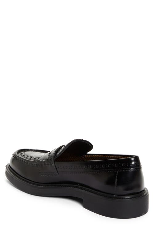 Tod's Penny Loafer In Nero