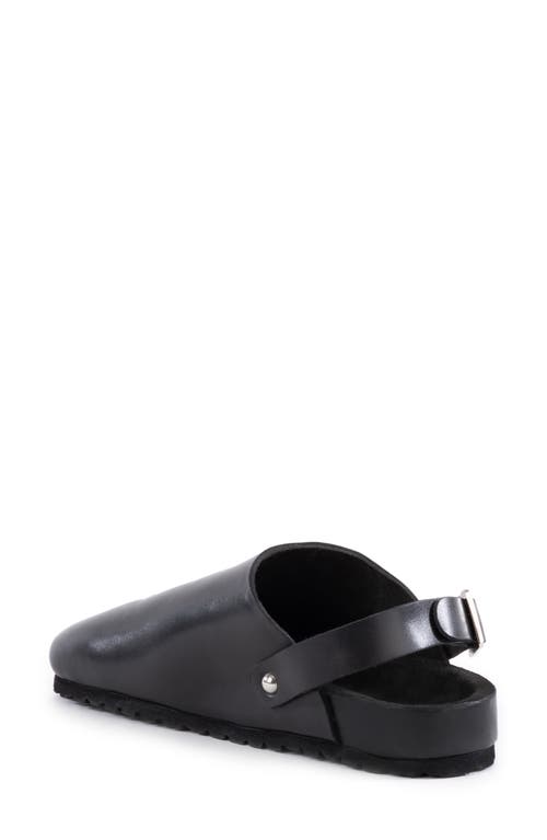 Shop Seychelles Buckle Up Clog In Black Leather