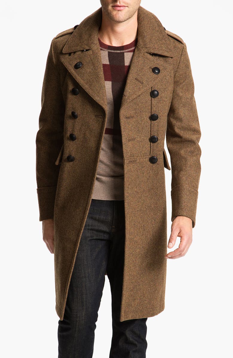 Burberry Brit Wool Blend Trench Coat | Nordstrom