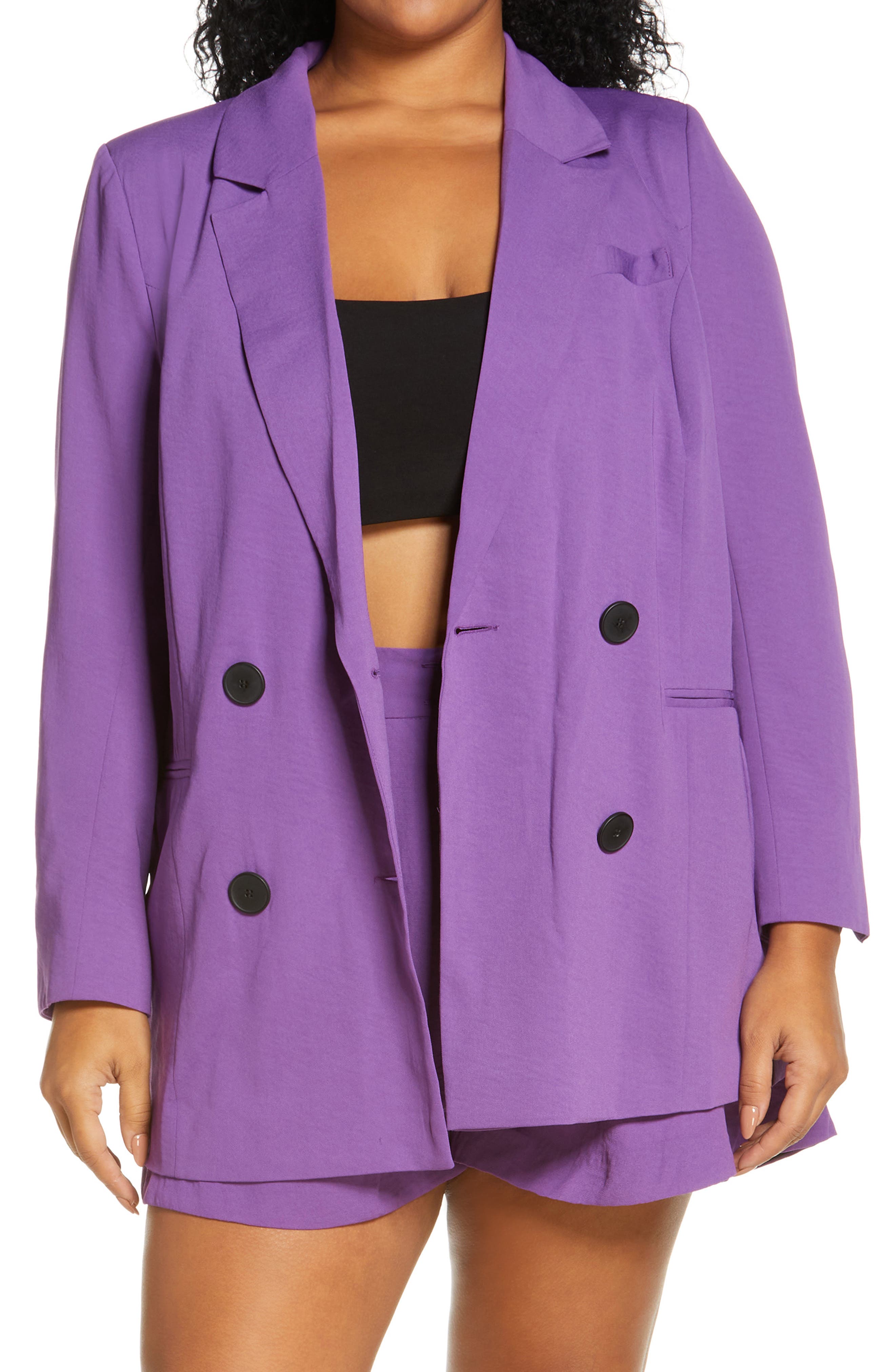 nordstrom plus size blazer