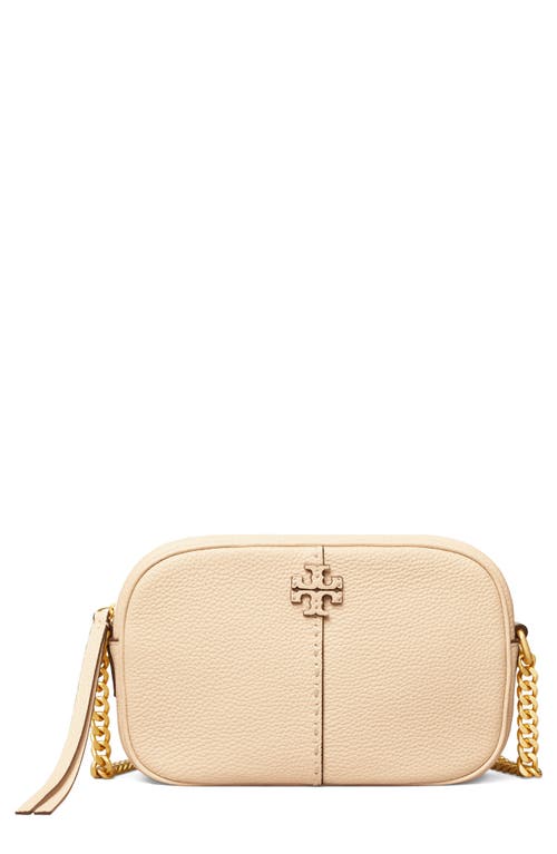 Tory Burch McGraw Leather Camera Bag in Brie at Nordstrom