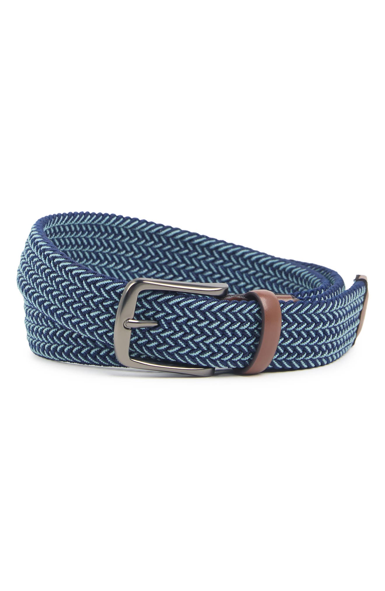 original penguin multi stretch woven belt