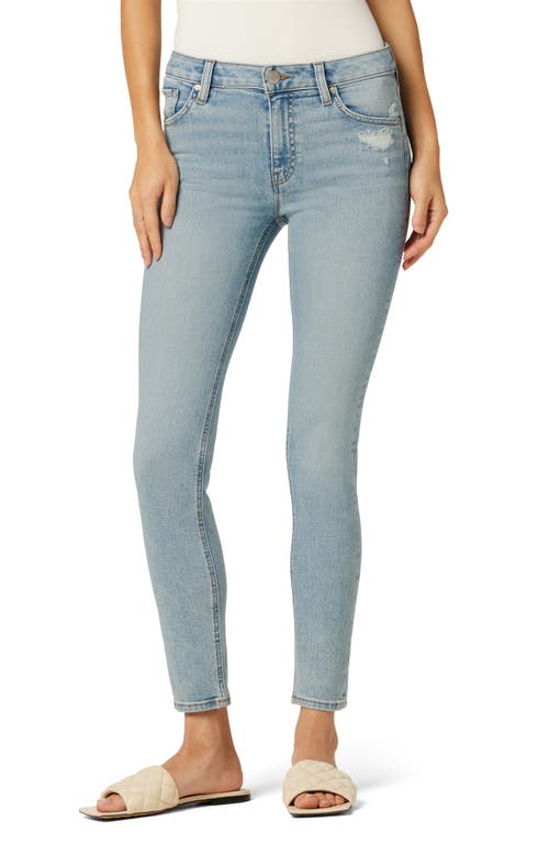 Shop Hudson Jeans Collin Distressed Skinny Jeans In Tropics