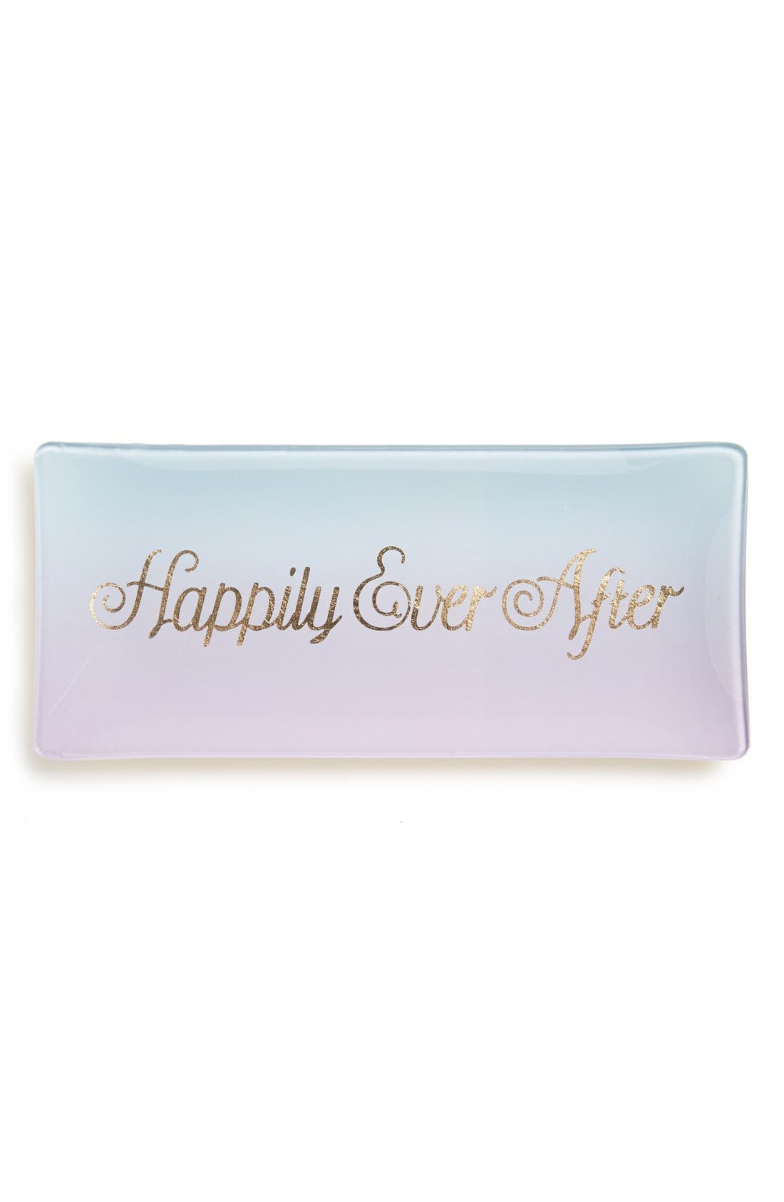 Fringe Studio 'Happily Ever After' Glass Trinket Tray Nordstrom