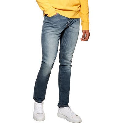 Topman Rainer Slim Fit Jeans, Blue