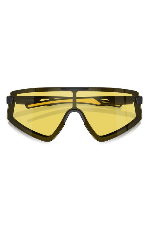 Scuderia Ferrari 47mm Shield Sunglasses In Matte Black